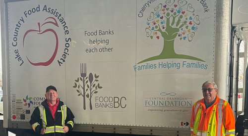 Lake Country Food Bank hosting winter fundraiser to buy a new truck