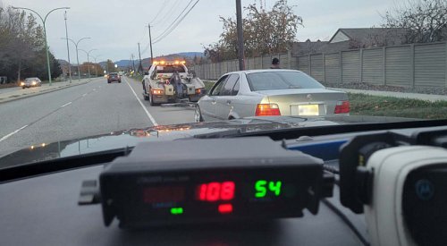 45 Kelowna drivers handed tickets for speeding in school zones over 4 days